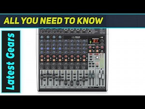 Behringer Xenyx X1622USB: The Ultimate Mixer for Your Studio!