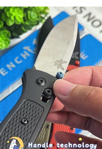 🚨 NEW Benchmade Bugout Alert! 🚨 Everyone's favorite ultralight companion now with vibrant grivory handles, designed to celebrate the beauty of the great outdoors. Choose from the standard production Crater Blue, Storm Gray, or the limited edition Alpine Glow. Embrace your style and embark on outdoor adventures with your perfect Bugout! #benchmadeknives #mybenchmade #benchmadebugout #hiking #outdoorlife