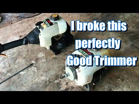 RYOBI TRIMMER HEAD WONT SPIN with Throttle -has a Rattle Sound?