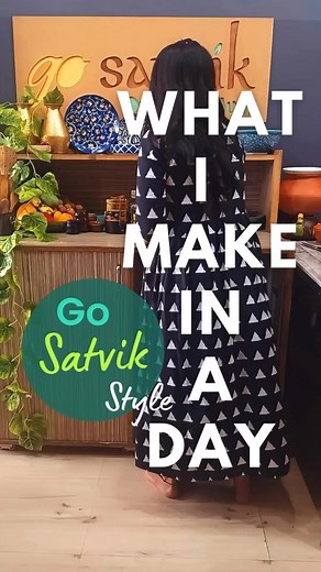 🍀WHAT I MAKE IN A DAY - GO SATVIK WAY🍀 🌸Aapne aaj kya banaya? 🌸Going satvik is easy, tasty and sustainable 🌸Let’s Go Satvik👍 Reminder - Homemade is healthy, healthy is tasty😋 For classes contact 8824549562 📞 Follow for more amazing recipes & tips @go.satvik #tiffinbox #gosatvik #anisetia #dailyfood #dailytips #dabbawala #tiffinideas #dailytiffin #tiffinideas #satviktiffinexpress #satvikfood #foodie #foodstagram #healthylife #healthychoices #healthybreakfast #healthymeals #healthyliving #