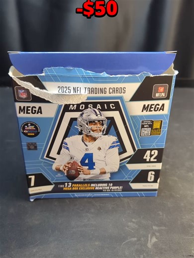 🔥DON'T MISS🔥Day 9 of opening 1 pack until I get a Mosaic Case Hit. Enjoy the Series! https://www.ebay.com/usr/goldscollection https://whatnot.com/invite/goldscollection #casehit #mosaic #1packaday #stainedglass #packopening