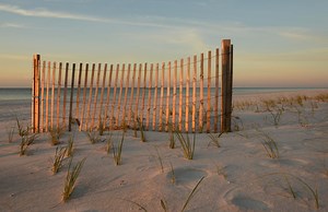 Beach camping on Gulf Islands National Seashore