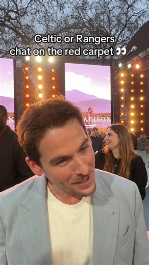 Celtic vs Rangers: Red Carpet Moment