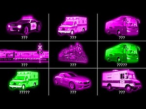 125 Police, Ambulance Siren, Bus Horn, Steam Train Sound Variations in 532 Seconds [Mega Mix]