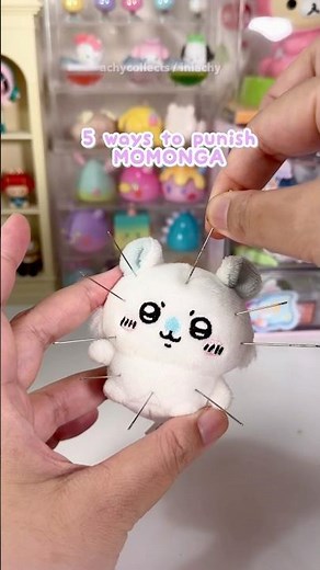 5 ways to punish MOMONGA ❤️‍🔥 #momonga #chiikawa #usagi #meme #anime