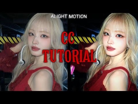 Alight motion cc tutorial ❤️🍷#alightmotion