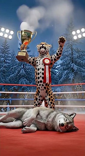 Jaguar vs Wolf! 🤯 | #shorts #vs #animals #battle