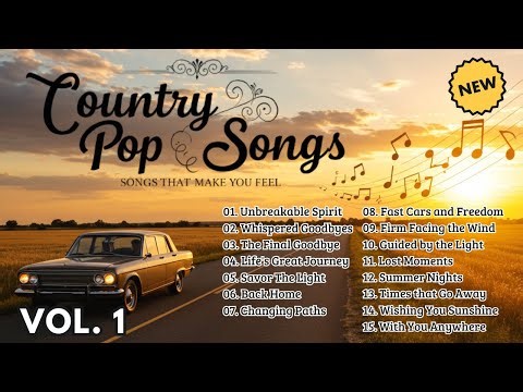 Best Country Pop Songs Compilation 🎸✨ Songs That Make You Feel