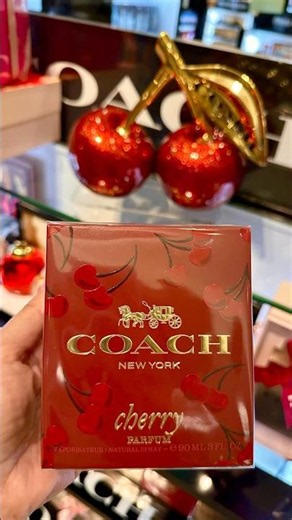 Coach Cherry by Coach & more 🍒 Amazing Gift Idea 🎁 Perfume & Beauty ❤️ Shopping Style Fashion