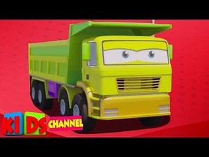 Dumper Truck | 3D Formation And Use | Cartoon Cars For Children | Videos For Kids