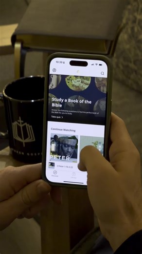 Already love Spoken Gospel? The app makes it even easier to study the Bible. Create an account, bookmark content you like, and start studying today at spokengospel.com/download | Spoken Gospel