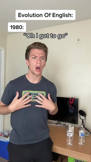 Evolution of english be like😂😂 #tiktokcomedy #funny #laugh #english #evolution #foryou