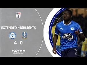 EXTENDED HIGHLIGHTS | Peterborough United thrash Sheffield Wednesday in Play-Offs First leg
