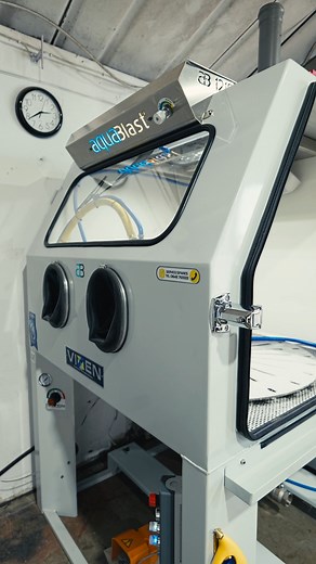 Introducing our state of the art Aqua Blast Machine at Irv's Restorations! Whether you're restoring a classic car or need precision cleaning for delicate components, the Aqua Blast Machine offers exceptional results. For any enquiries contact our main office on 01229 226336 Aqua blasting is a cutting-edge technique that uses a high-pressure mix of water and fine media to clean and restore automotive parts to their original state without damaging the surface. - Superior Cleaning Power: Removes di