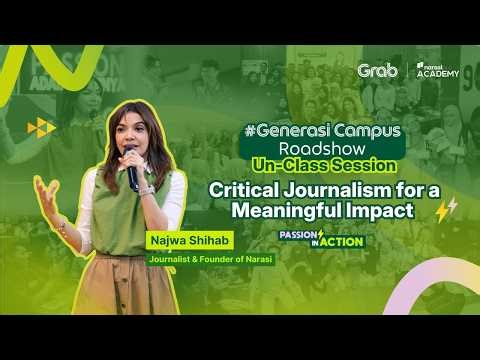 Un-Class Session Najwa Shihab - Generasi Campus Roadshow | Special Project