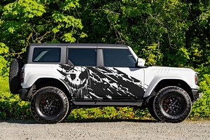 Truck Graphic Sticker. Evil Smiling Face Decal. Vinyl Decal for Tacoma, F-150, Sierra, Tundra, Bronco, Colorado Truck. #6938 - Etsy