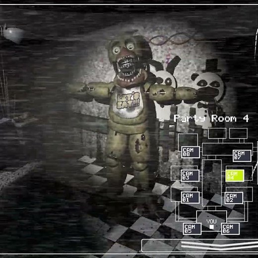 Withered Chica FNaF in Real Time Voice Line Animated