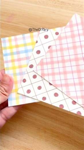 🌈DIY Aesthetic Journal Pattern Paper ❤️ #shorts #journal #pattern