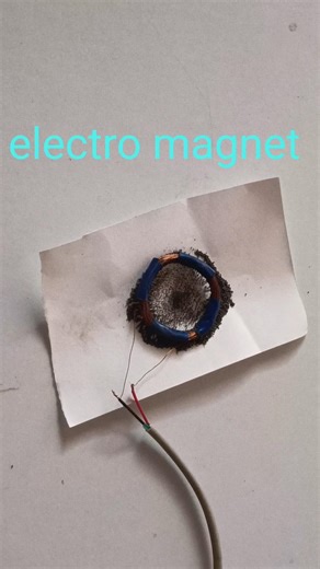 electro magnetism practical demonstration #experiment #shorts #science