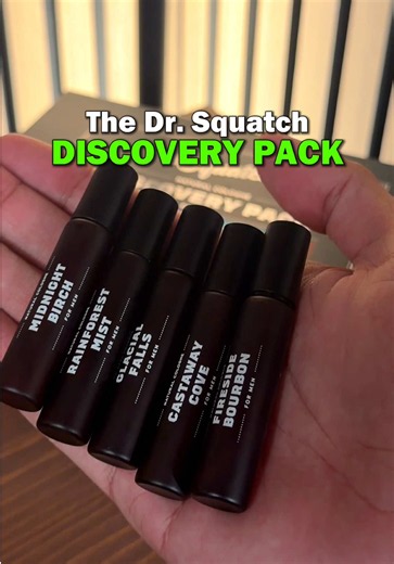 Dr. Squatch Discovery Pack: Find Your Signature Scent