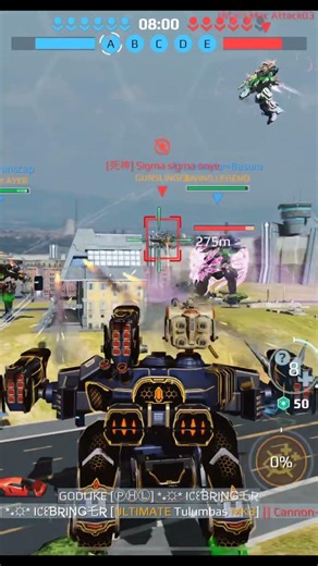 War Robots | Ultimate Lancelot unleashed its rage,, Absolutely terrifying on the battlefield. WR