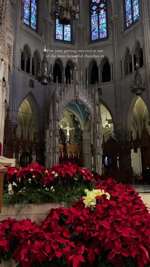A dreamy church wedding ceremony #catholicwedding #cathedral #2027bride #churchceremony #weddingceremony