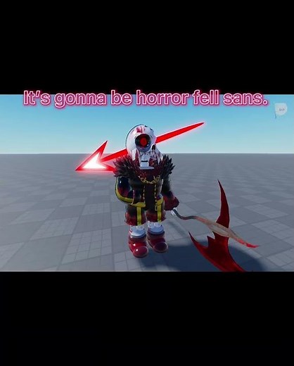 HorrorFell Sans coming soon. (Undertale last reset)