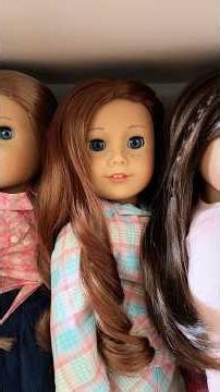 my entire american girl doll collection! ♥️ #americangirl #americangirldoll #dollcollector