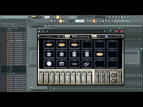 ADDICTIVE DRUMS TUTORIAL - HOW TO SEPARATE AD TRACKS INTO THE MIXER - FL STUDIO 20