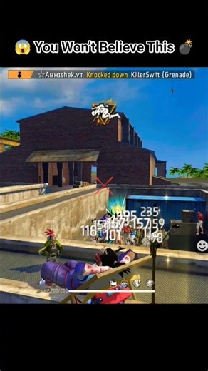 Most Unbelievable Grenade Emote Play Ever Seen 😱 | FF Max