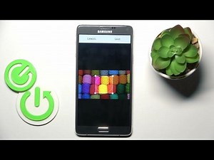 How to Add Photo to Contact on Samsung Galaxy Note 4 / Add con...