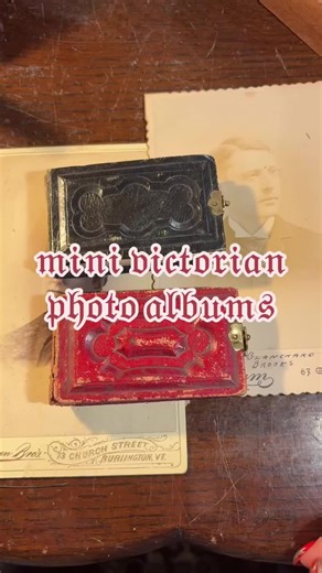 Explore Mini Victorian Photo Albums for Collectors