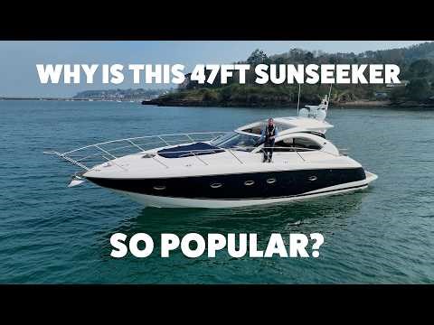 One of Sunseeker’s Best Designs? | Portofino 47 Tour