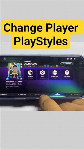 FC Mobile Change Player PlayStyles #FCMobile #FCMobileTips #PlayStyles #EAFCMobile #FCMobileGameplay