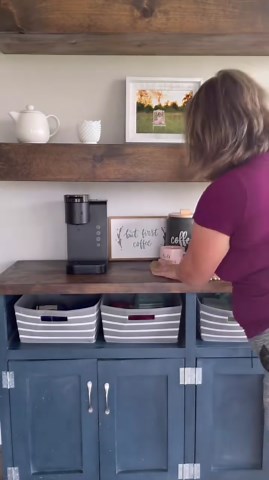 Cute Coffee Station DIY