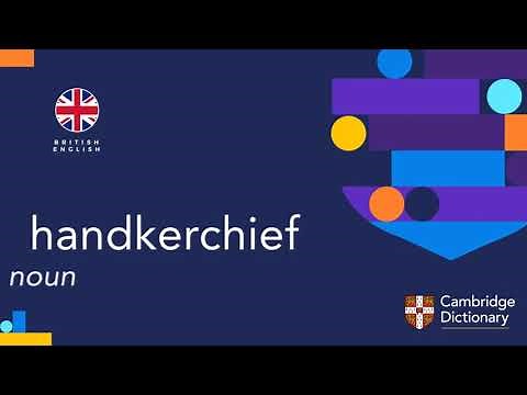 How to pronounce handkerchief | British English and American English pronunciation