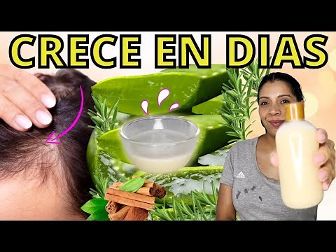 MEZCLA ESTO EN TU SHAMPOO Y TU CABELLO NO PARARÁ DE CRECER 😱¡NO LO USES MUCHO!😍(REMEDIO POTENTE)