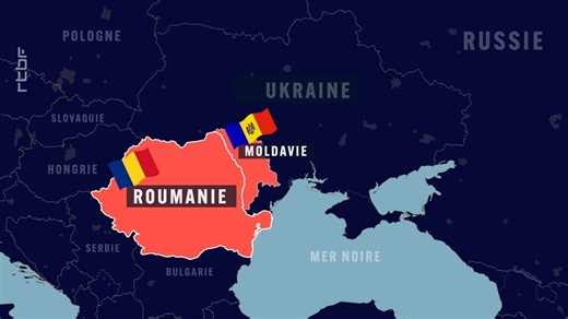 Un jour, une carte : la Moldavie va-t-elle fusionner avec la Roumanie ? - RTBF Actus
