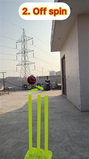 Bowling drill of Carrom ball and Off spin with Tennis ball #shorts #cricket #bowling