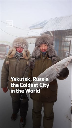 Yakutsk, Russia, shows how daily life continues in the world’s coldest city despite temperatures dropping 45 degrees Celsius below zero. | Al Arabiya English