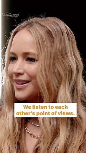 503K views · 4.4K reactions | #JenniferLawrence says “it was incredible to not be around toxic masculinity” and remembers working with emotional men on #THRRoundtable | The Hollywood Reporter | Facebook