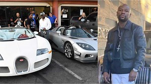 Mayweather splashes KSh 106M on 9 new luxurious cars including 29th Rolls Royce