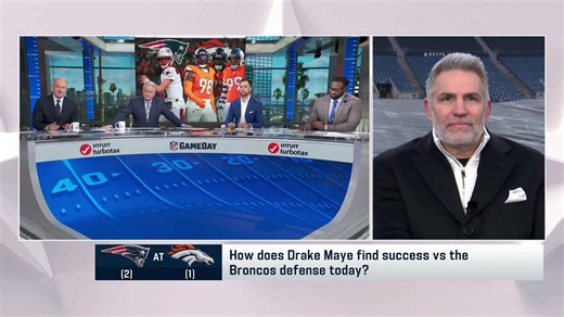 How does Drake Maye find success vs. the Broncos defense 'NFL GameDay Morning'