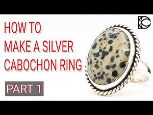 Part 1 - How To Make A Silver Bezel Set Cabochon Ring - Materials And Tools Tutorial