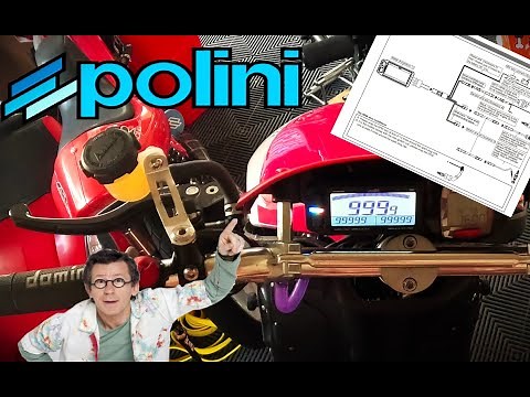 Notice d'explication, montage et paramétrage compte-tours POLINI