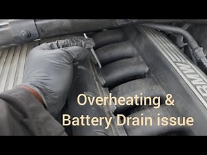 BMW X3 (2006) Diagnostic Journey – Tracking Down an Overheating & Battery Drain Mystery
