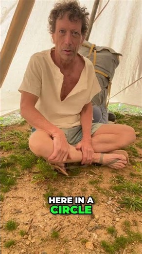 Canvas Tent Tour: See Inside This Unique Shelter! #shorts