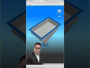 สอน AutoCAD 3D เบื้องต้น ตอน Hopper 3D modeling
