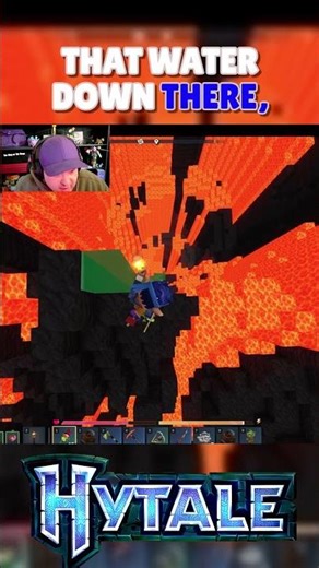 Haskyn's Volcano Jump Challenge in Hytale