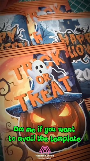 Paano mag print ng Small Halloween Bag Using 1 A4 size photo paper lang . Here po tutes Perfect pang give away ngayong Holiday Season 🫶 #holidayseason #print #tutorial #viralreelschallenge #trendingreel #communitysupport #halloween2025 | Michelle Taule Lorilla